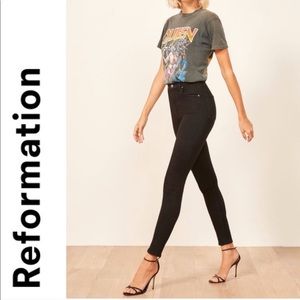Reformation High and skinny jean
